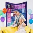 thumbnail image 4 of 80th Birthday Gifts for Women, Birthday Gift for 80 Year Old Woman, Happy 80 Year Old Birthday Gifts Ideas, 1944 Birthday Gifts for Women, Best 80th Birthday Gifts for Woman Throw Blanket 60" x 50", 4 of 5
