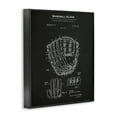thumbnail image 4 of Stupell Industries Baseball Glove Blueprint Sports Painting Black Framed Art Print Wall Art, 16 x 20, 4 of 10
