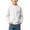 White, variant on OGLCCG Boy's Thermal Top Cotton Mock Neck Long Sleeve Shirts for Boys Fall Winter Basic Layering Undershirt(Sky Blue,7-8 Years)