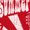 RED, variant on Woodstock - Summer Of Love - Men's Sleeveless Graphic Tank