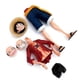 thumbnail image 3 of The 28cm One Piece Figure Confident Smiley Luffy Three Form Face Changing Doll Action Figurine Model, 3 of 5