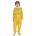 thumbnail image 2 of Vzayyk 4T-14Y Size Aviliable Cozy One-Piece Footless Sleeper Pajama Cartoon Sun Vector, 2 of 8