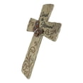 thumbnail image 6 of Rustic Western Butterfly Cherish The Moment Scroll Art Faux Stone Wall Cross, 6 of 9