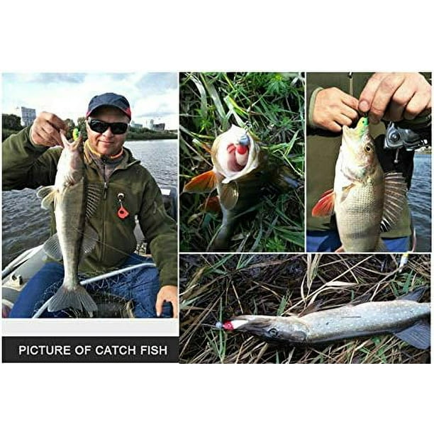 Yeuweold Soft Fishing Lures, Fishing Bait Set With 3d Eyes, Soft Fishing Lures, Artificial Bait Hooks