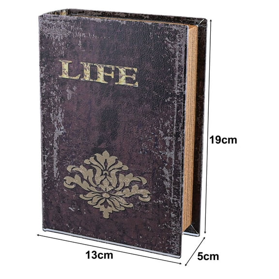 Retro Fake Book Simulation Prop Books Cafe Table Hotel Props Cabinet Bookshelf Decorative Exquisite Vintage Cabinet Ornaments small Smile Home