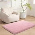 thumbnail image 2 of Janvonne Area Rugs for Doorway,2x3ft Non Skid Shaggy Carpets for Entrance hall, Entrance, Home Decor Aesthetics,Pink, 2 of 8