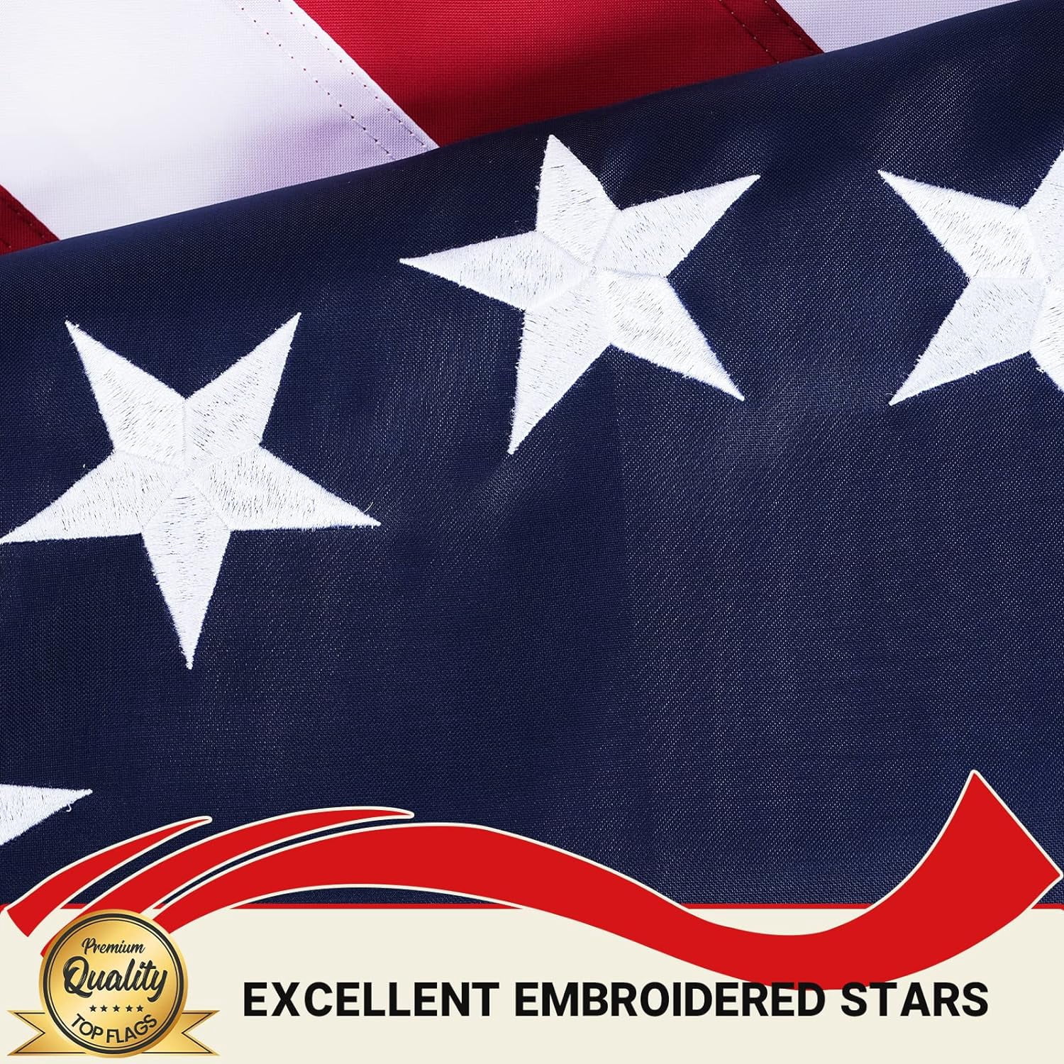 FLAGWIN American Betsy Ross Flag 4x6 Heavy Duty for Outdoor,13 Stars with Embroidered and Sewn Stripes Colonies Primitive