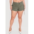 thumbnail image 3 of Women's Plus Size VIP Denim Utility Shorts, 3 of 4