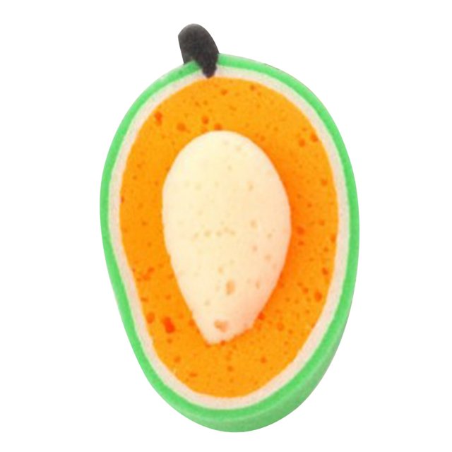 Geroge Bath Sponge For Kids Set Of 4 Fruit Sponges Bath Sponge Loofah