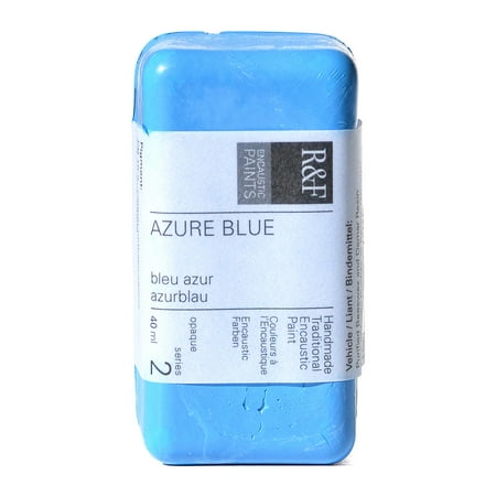 UPC: 0804551996825 | Encaustic Paint azure blue  40 ml (pack of 2)