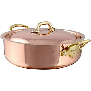 Oval Fancy Serving Pan, Pure Copper, Healthy Copper Cookware