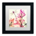 thumbnail image 2 of Trademark Fine Art "Dragonfly Morning I" Canvas Art by Color Bakery White Matte, Black Frame, 2 of 4