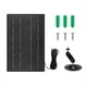 thumbnail image 1 of Paneles Solares de 10 W y 5 V para Cámaras de Seguridad. Batería Recargable. Fuente de Alimentación Ajustable., 1 of 8