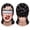 Black, variant on Funny Woman Face Ski Mask, Balaclava with Eye Opening and Neck Coverage