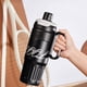 thumbnail image 1 of Water Cup With Handle For Drinking Or Drinking Directly Portable Car Insulated Stainless Steel Cup Suitable For Travel Creamy Finish, 1 of 6