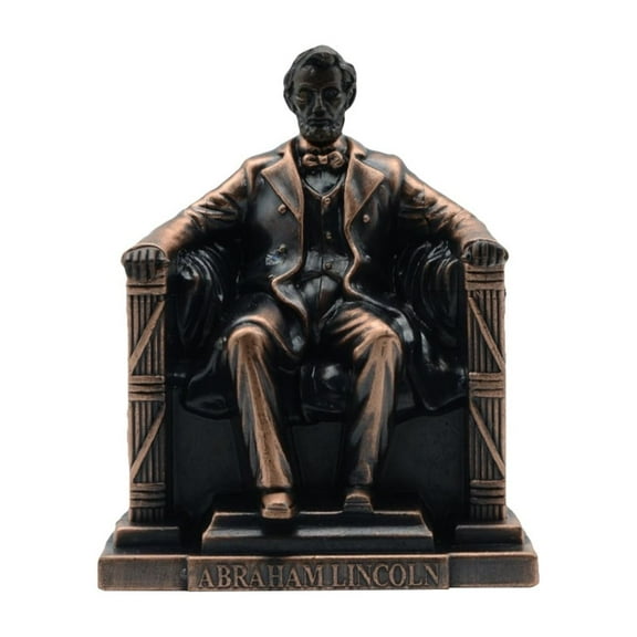 US President Abraham Lincoln Memorial Collectible Metal Desk Pencil Sharpener