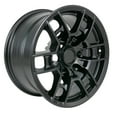 thumbnail image 3 of Toyota TRD Style Wheels 17" x 9 Matte Black Rim 1pc, 3 of 6