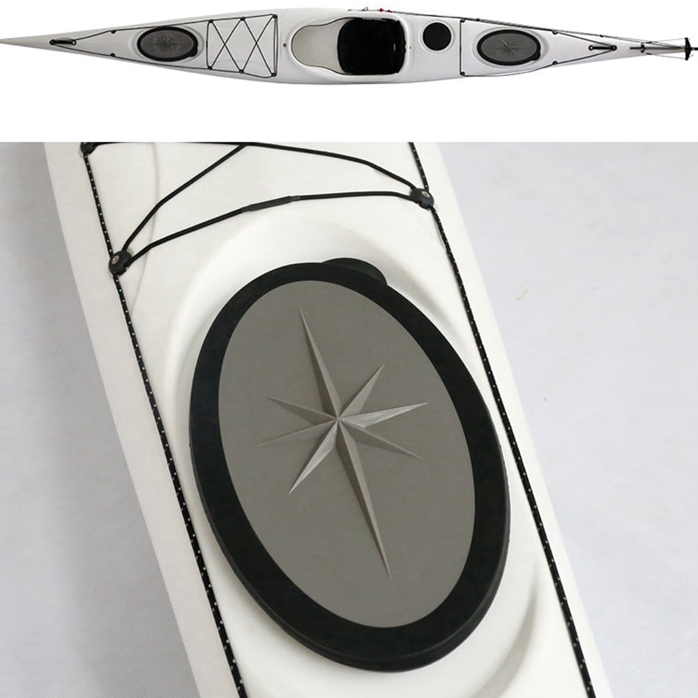Kayak Hatch Cover Kayak Boat Deck Plate Kayak Boat Deck Hatch Cover Waterproof Kayak Boat Accessories,Gray