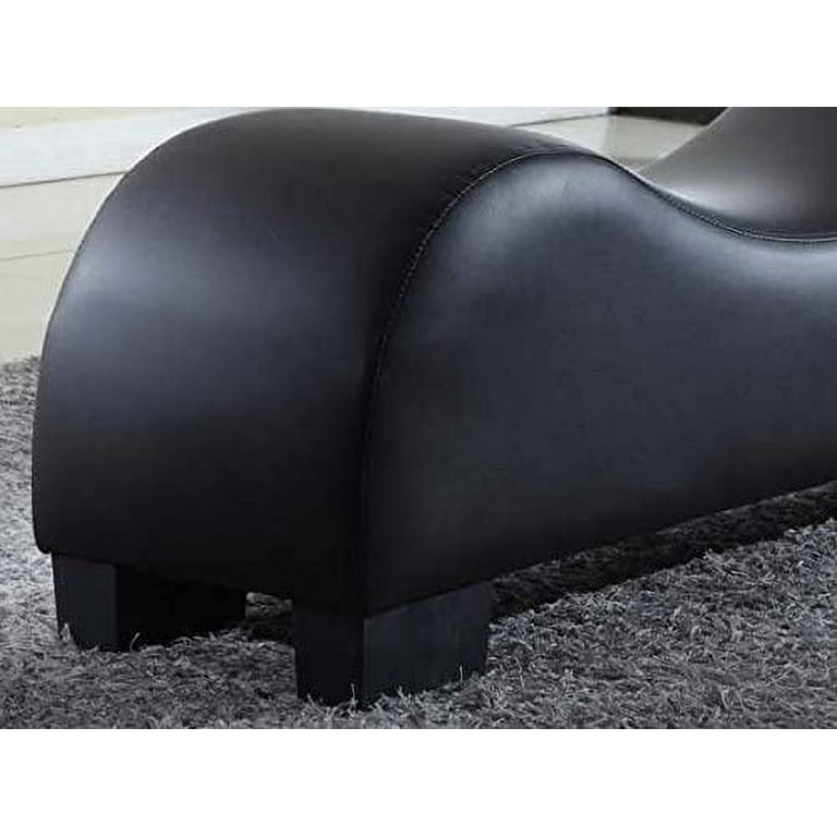 Yoga Chair Chaise Lounge Stretching Relaxation Sex Modern Faux Leather –  StoreHotSalesFreeShop