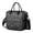 Black-131, variant on Biology Themed Large Leakproof Tote Bag - Insulated Cooler Bag for Scientific Knowledge & Travel, Waterproof Lunch Tote with Multi-Pocket Design