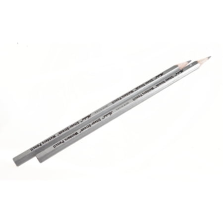 Forney Lead Pencil, Silver, 2-Pack