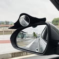 thumbnail image 2 of 2Pcs Car Mirror 360 Degree Adjustable Wide Angle Side Rear Mirrors Blind Spot Snap Way for Parking Auxiliary Rear View Mirror 2PCS B, 2 of 6