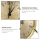 thumbnail image 4 of GOOHOCHY Reloj de pared de cuarzo, reloj decorativo silencioso, reloj de pared para el hogar, reloj de cuarzo DIY, inserto, 4 of 7