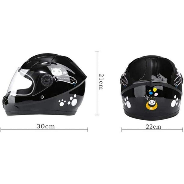 Casco moto niño 10 años hotsell