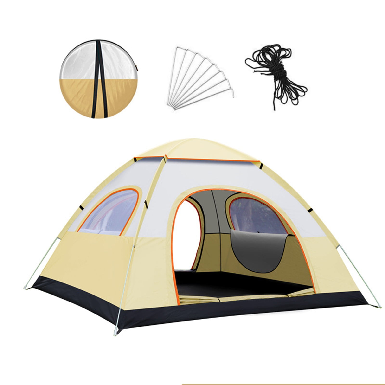 SHENGXINY 2 Person Camping Tent with Storage Bag