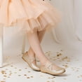 thumbnail image 3 of Zapatos de Vestir para Niña DREAM PAIRS Angie-2 Dorados Mary Jane, 3 of 6