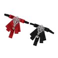 thumbnail image 1 of 2 Piezas De De Imitación s Hombres Traje Pajarita Pre Atada Sunnimix Hombres de boda Bowtie, 1 of 8