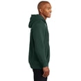 thumbnail image 3 of Sport-Tek F281 Mens Super Heavyweight Pullover Hooded Sweatshirt, Dark Green - Small, 3 of 6