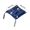 thumbnail image 3 of 18x18 Inch Chair Cushion Memory Foam Seat Pad with Starry Sky Design Round Floor Pillow for Dining Chair Patio Outdoor Indoor Use Home dining chair, 3 of 6