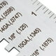 thumbnail image 5 of Medidor De Espesor De Soldadura, Medidor De Espesor De Lámina De Alambre, Herramienta De Calibre De Metal De Calibre De Espesor Fácil De Transportar Para El Tamaño De ANGGREK Stainless Steel Welding Gage, 5 of 8