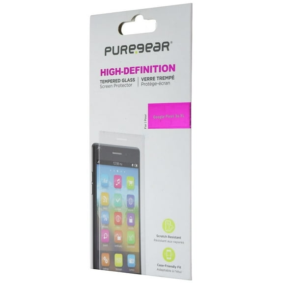 PureGear HD Tempered Glass Screen for Google Pixel 3a XL - Clear