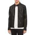 thumbnail image 1 of Calvin Klein - Chaqueta de cuero para hombre, color negro, grande, 1 of 1