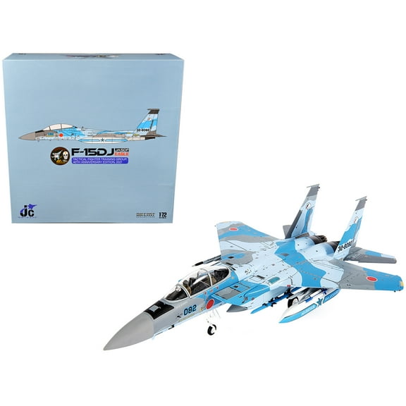 Mitsubishi F-15DJ Eagle Fighter Plane "JASDF Tactical Fighter Training 40th Anniversary" (2021) 1/72 Diecast Model by JC Wings