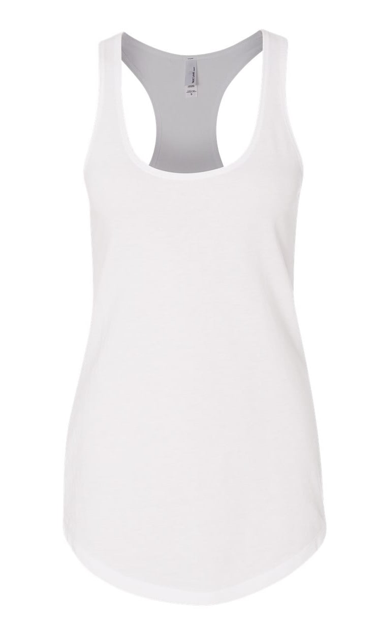 Next Level Apparel 6933 Lightweight Racerback Tank Top White X