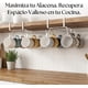 thumbnail image 3 of Organizador de Tazas Bajo Alacena, Blanco, Soporte Colgante para Cocina, Maximiza Espacio de Almacenamiento, 3 of 7