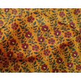 thumbnail image 4 of oneOone Silk Tabby Fabric Leaves & Floral Block Decor Fabric Printed BTY 42 Inch Wide, 4 of 4