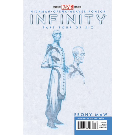 Infinity #4C VF ; Marvel Comic Book
