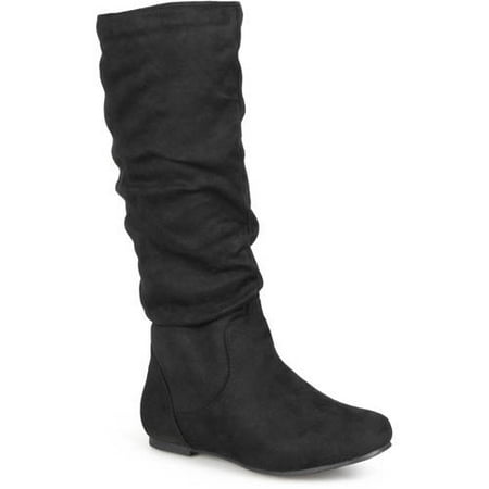 Brinley Co. Women's Slouchy Microsuede Boots