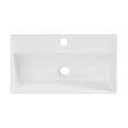 thumbnail image 6 of Claire 22" Wall-Mount Bathroom Sink with Brushed Gold Towel Bar, 6 of 14