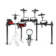 Alesis NITRO ULTIMATE 9-Piece Professional Electronic Drum Kit with Headphones Package