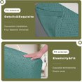thumbnail image 4 of Wishrage 2PCS Velvet Couch Arm Covers Stretch Armrest Covers for Chairs Couch Armchair Slipcovers Armchair Covers for Arms Furniture Protector for Sofa Recliner with Twist Pin, 4 of 7