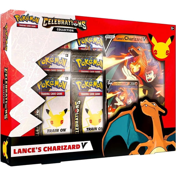 2021 Pokemon Trading Card Game Celebrations Lance's Charizard V