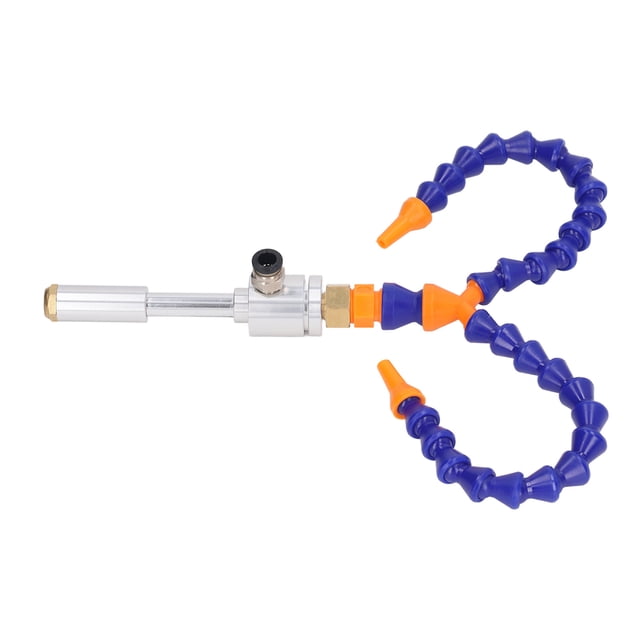 Pistola De Enfriamiento De Aire, Pistola De Aire Frío De Entrada De Doble Cabezal 520BTU G1/8 Liviana Para Soldar