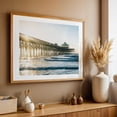 thumbnail image 5 of Folly Beach Pier - Charleston South Carolina Photography Unframed Wall Art Print 30 x 40 inches, 5 of 7