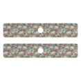 thumbnail image 7 of Yayeee Faucet Mat for Kitchen Sink 30" Diatomite Long Splash Guard Pad, Colorful Water Lilies Pattern, 2 Pack, 7 of 7