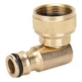 thumbnail image 4 of Garden Hose Swivel Connector Brass Quick Connect for Water Hose, 4 of 4
